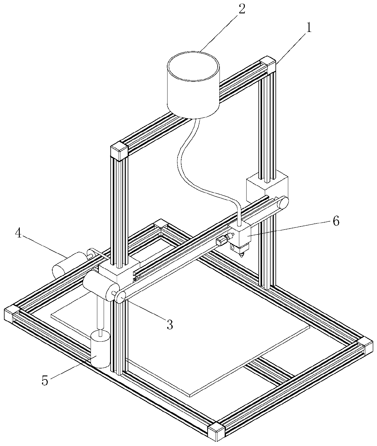 3D printer of wax part