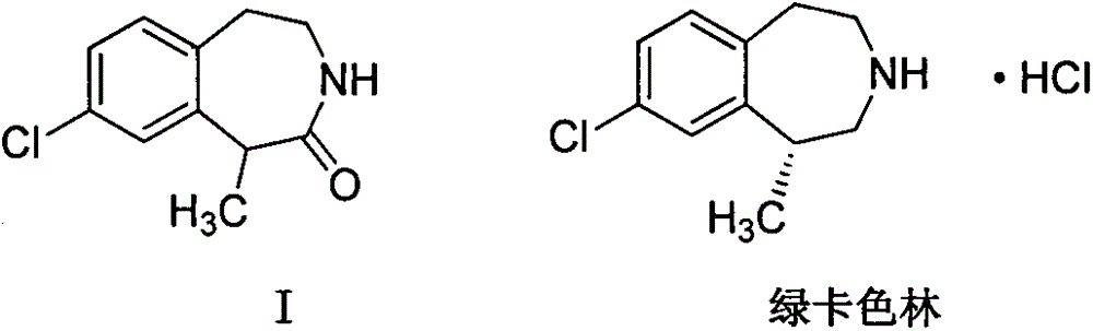 8-chloro-1-methyl-4,5-dihydro-1h-benzo[d]azepine-2(3H)-one preparation method