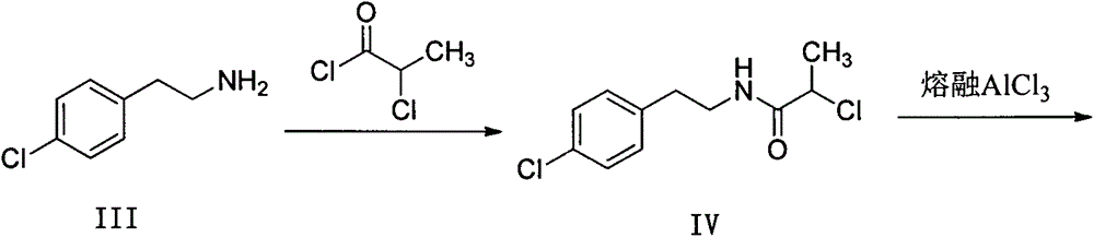 8-chloro-1-methyl-4,5-dihydro-1h-benzo[d]azepine-2(3H)-one preparation method