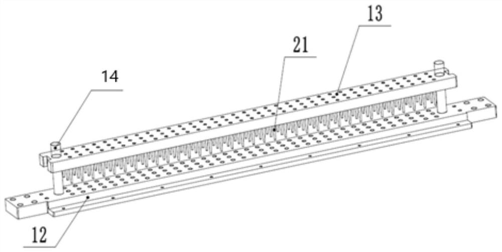 Continuous parallel traction method and traction device