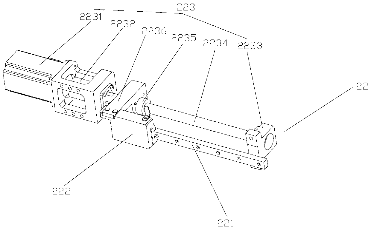 Double-roller adhesive tape pasting mechanism