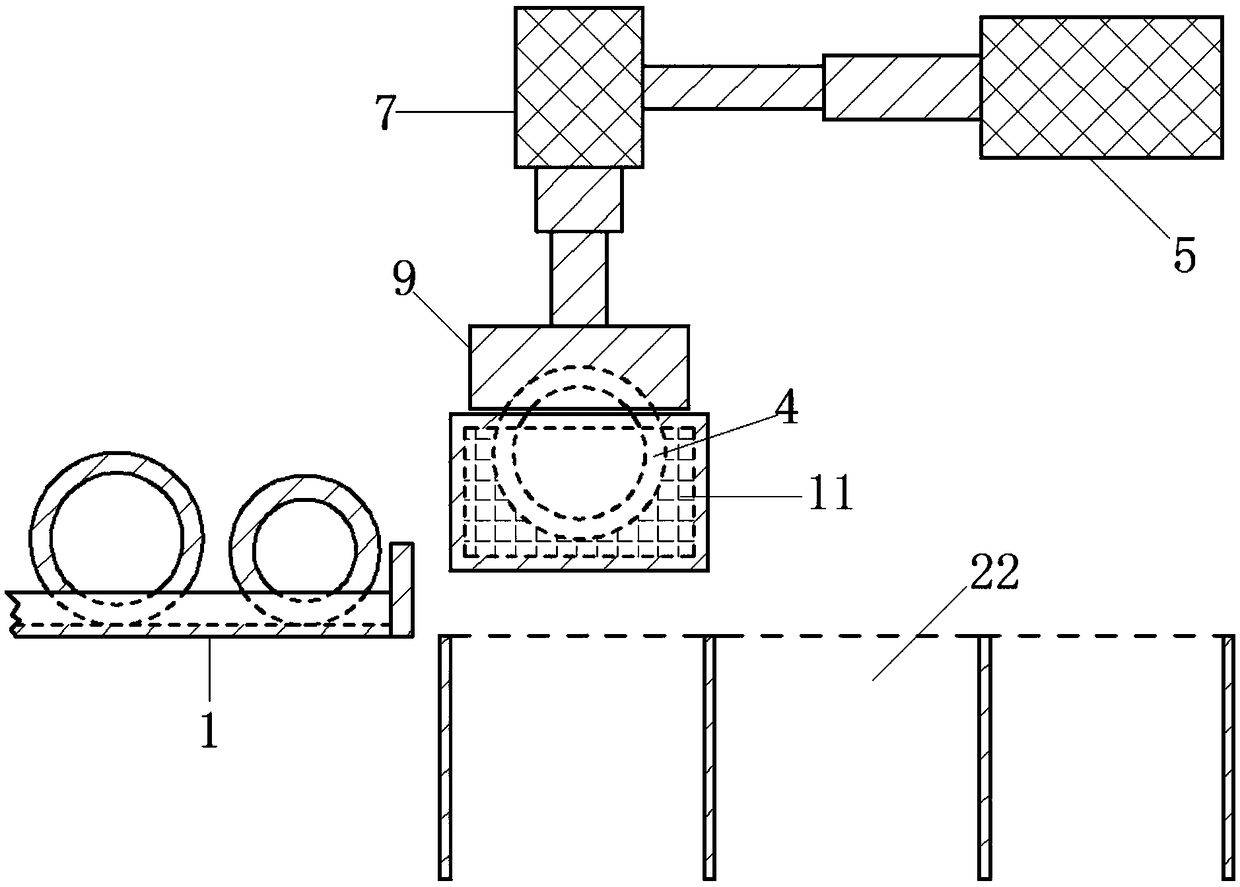 Photoelectric nut washer screening mechanism device
