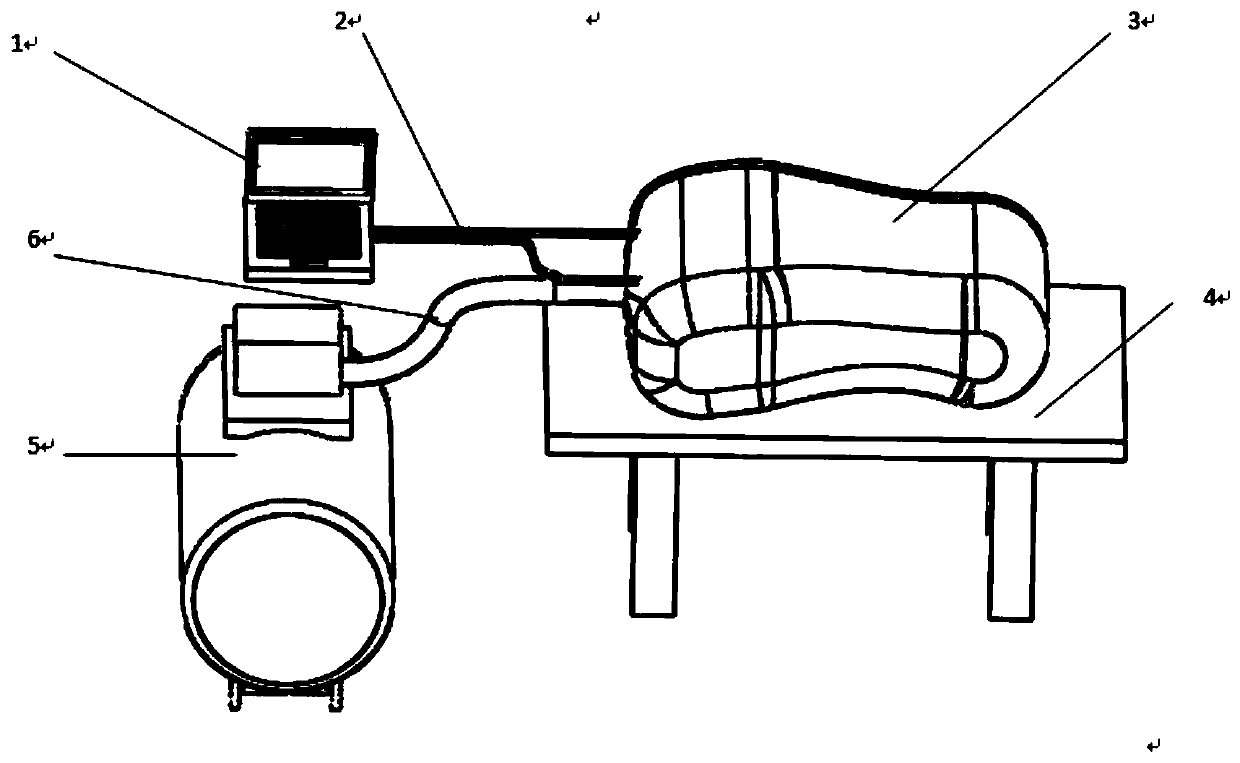 Tracking device for simulating human lung tumor movement