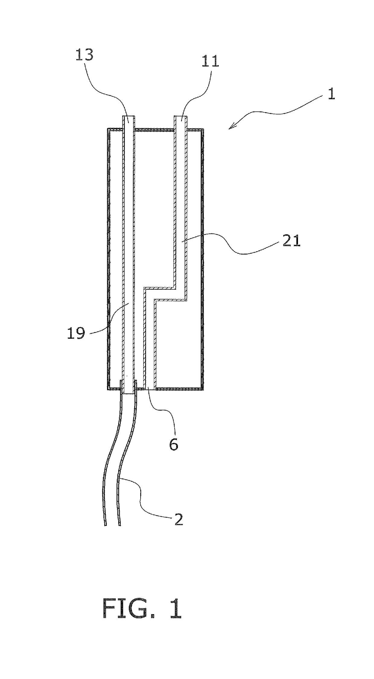 Handle device and breath analysis device