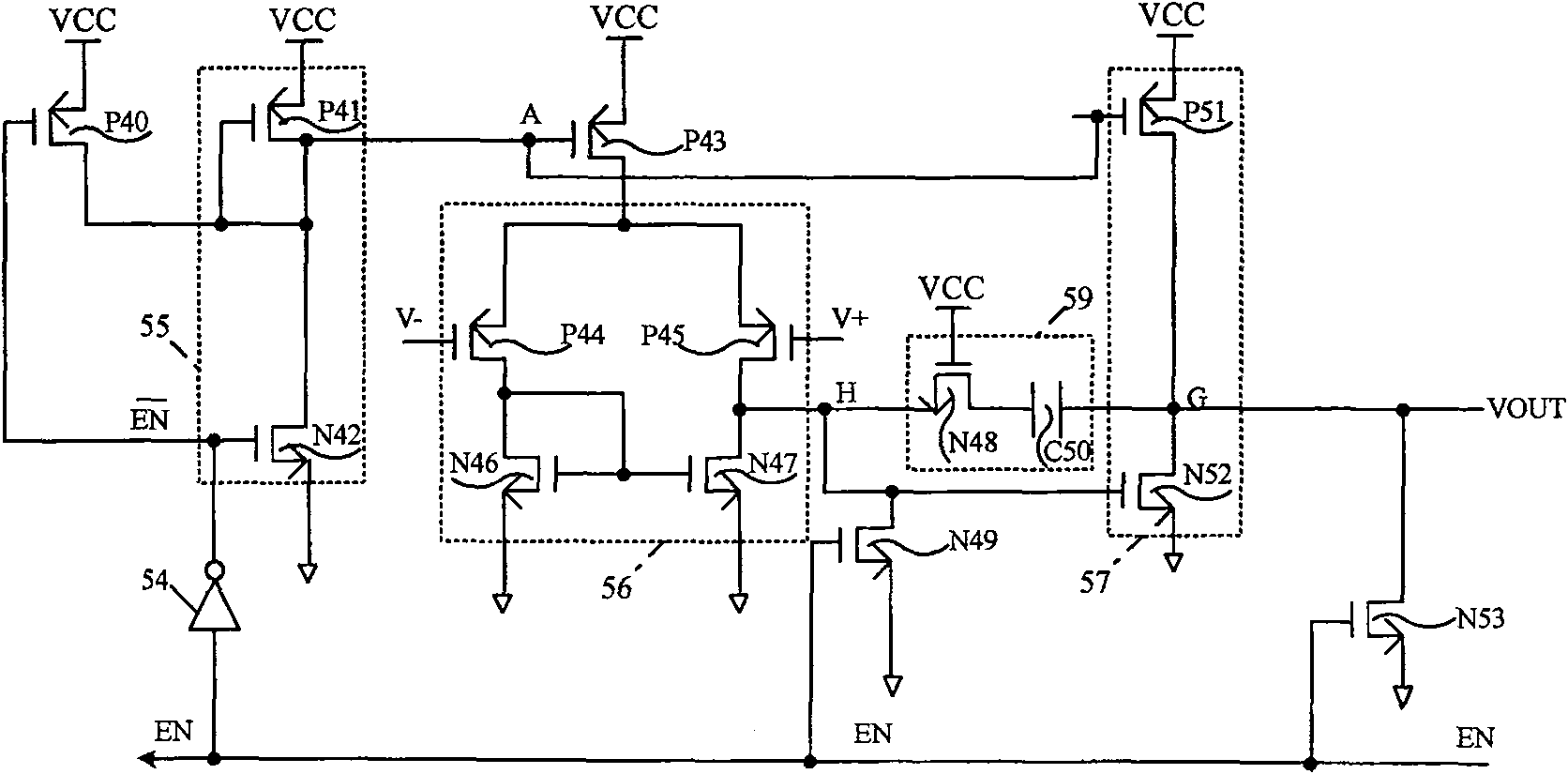 TTL and CMOS compatible input buffer