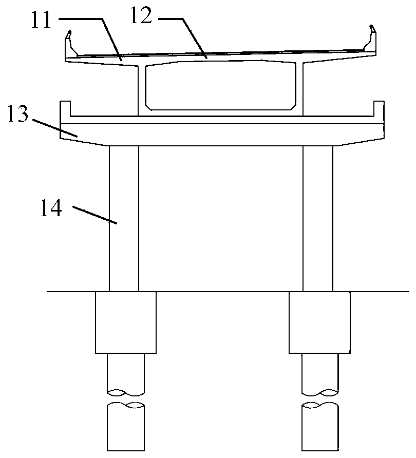 Method for dismantling concrete box girder of under-passing closed frame culvert