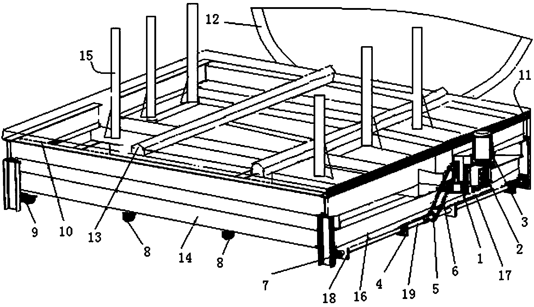 High-temperature and high-pressure kettle transition vehicle for laminated glass