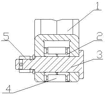 Carrying clamping grasping block special for aluminum alloy forged hub