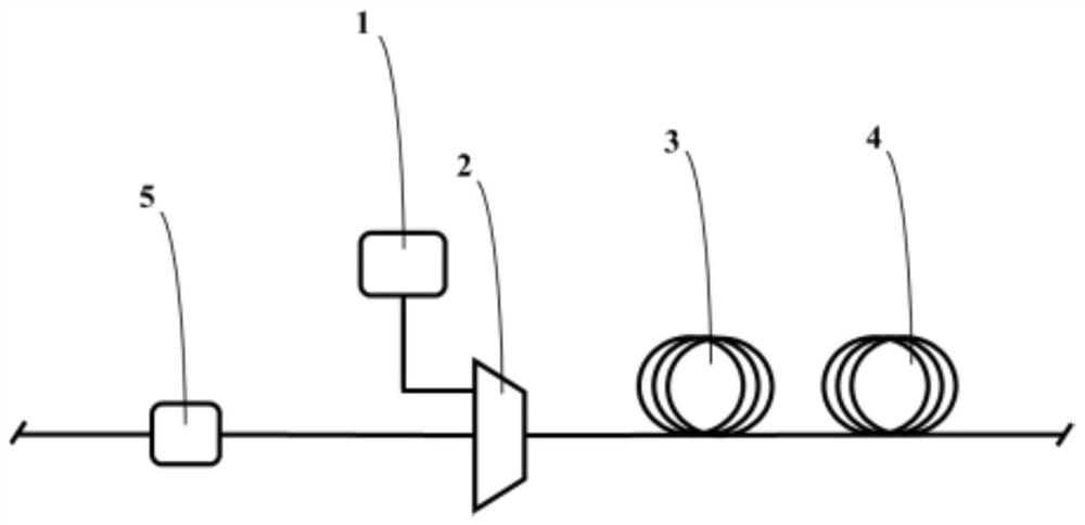 Narrow-band low-noise random fiber laser Raman pump light source