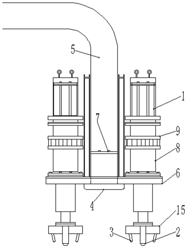 Underwater quick soil extraction construction equipment