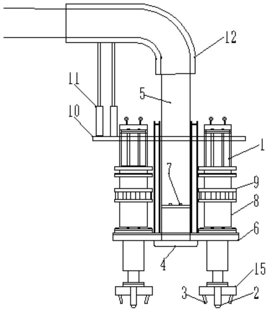 Underwater quick soil extraction construction equipment