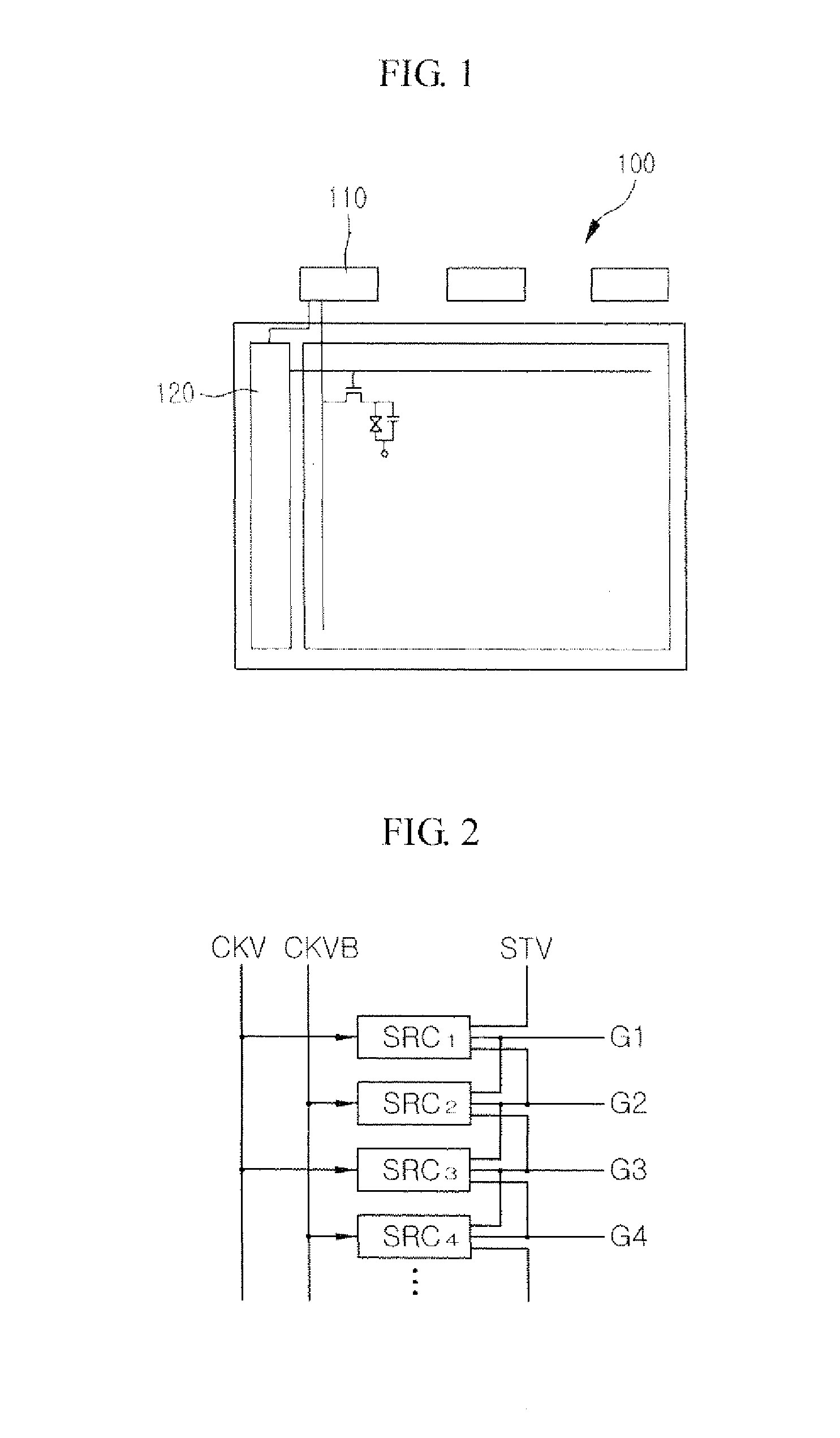 Gate driver, and thin film transistor substrate and liquid crystal display having the same