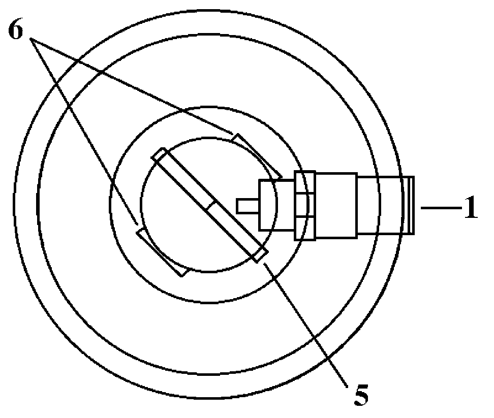 Small circularly-polarized horn antenna