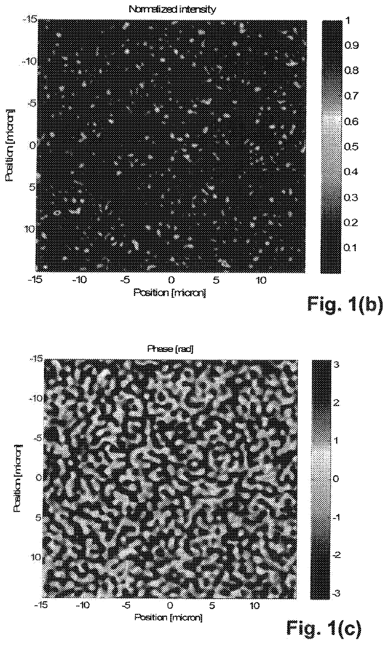 Optical detection method and system for detecting a spatial feature on a surface of a substrate