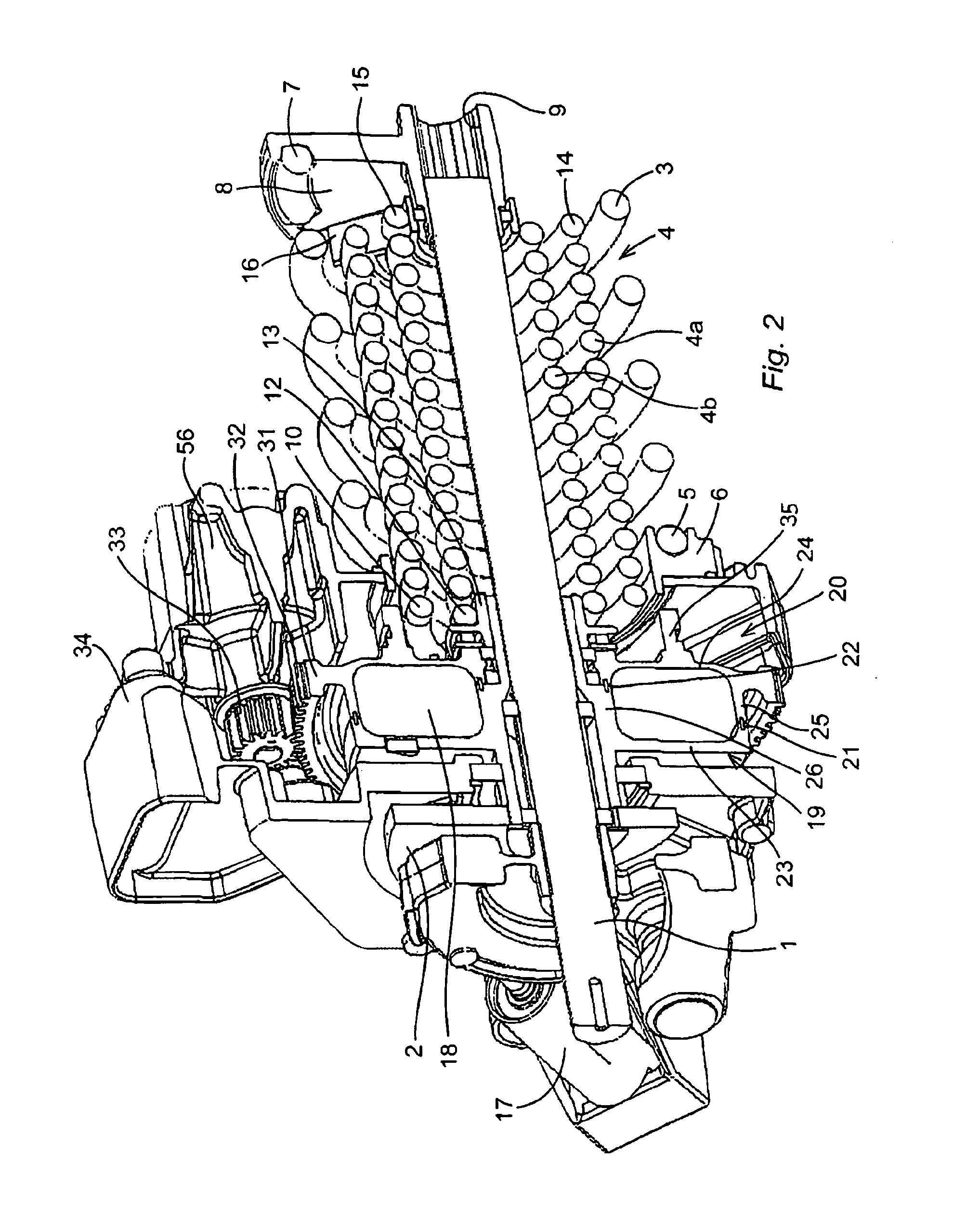 Spring operated switch actuator with damper for an electrical switching apparatus