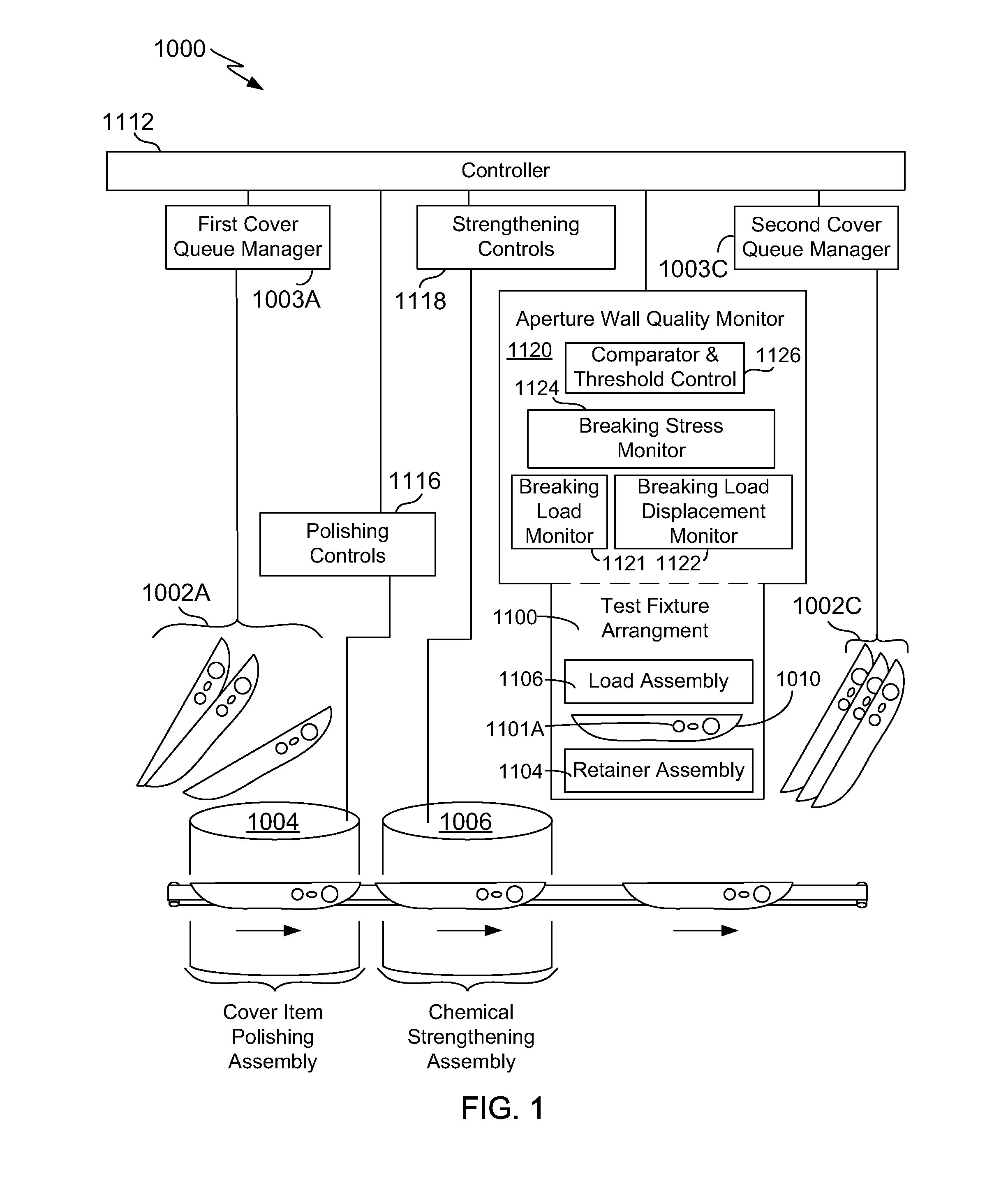 Apparatus and method for breakage testing of small articles