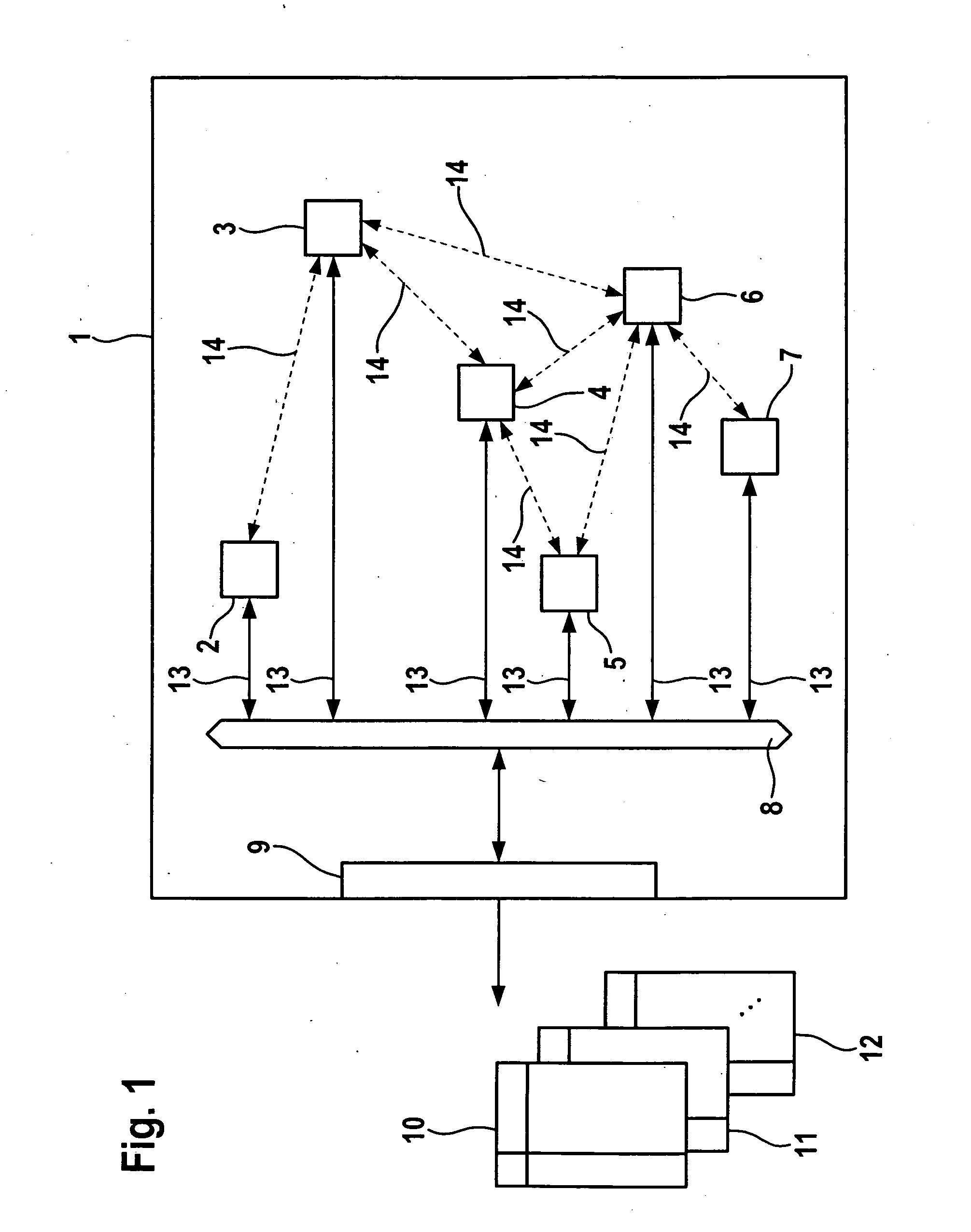 Method for determining faulty components in a system