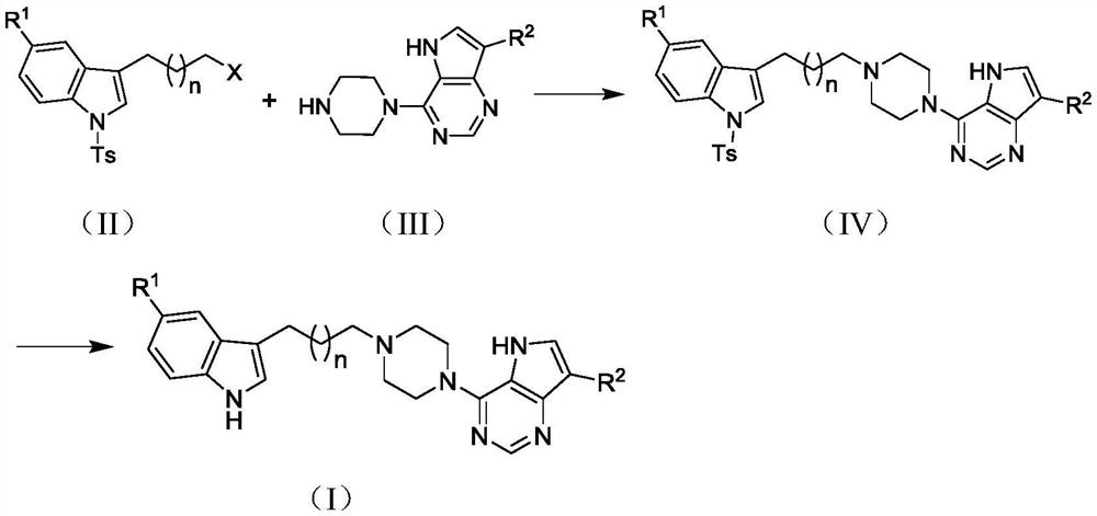 Indole derivative and application thereof