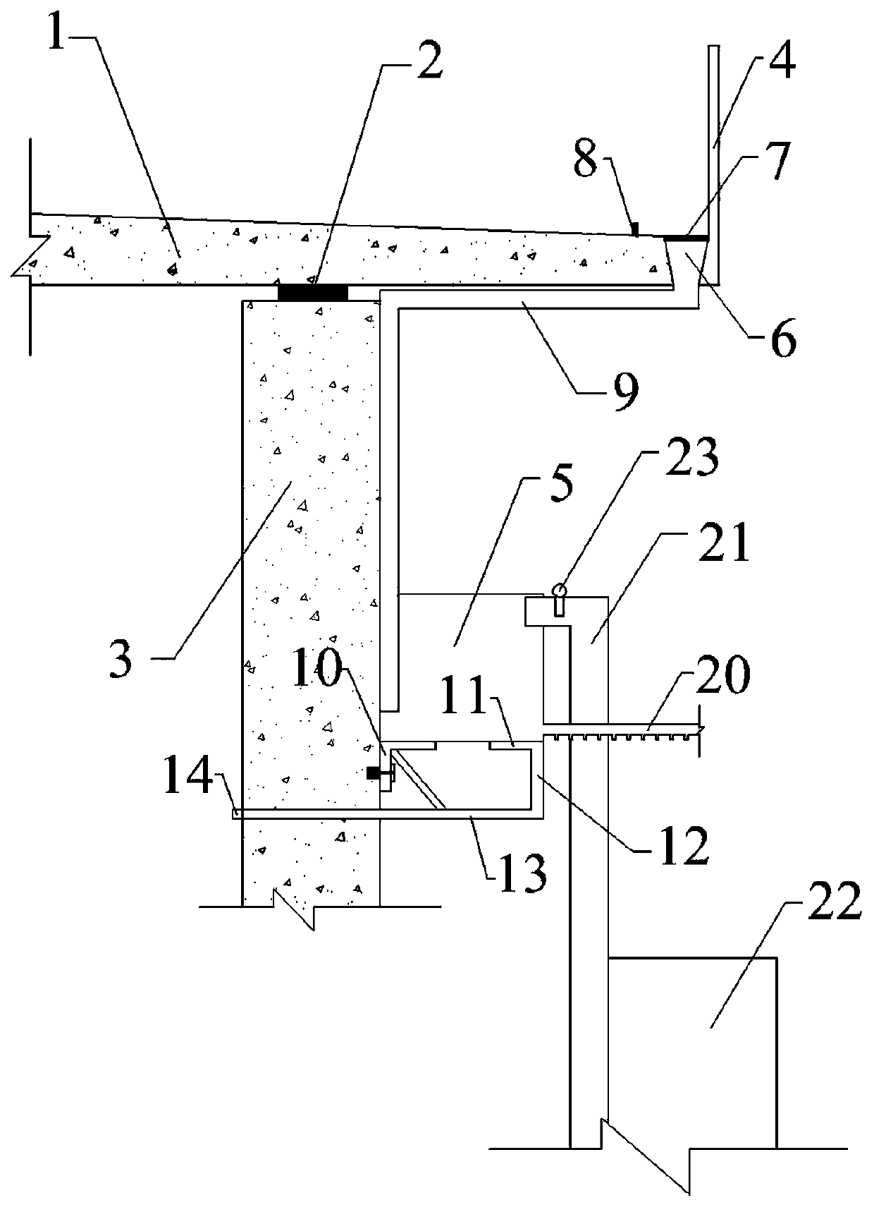 Comprehensive water use system for bridge