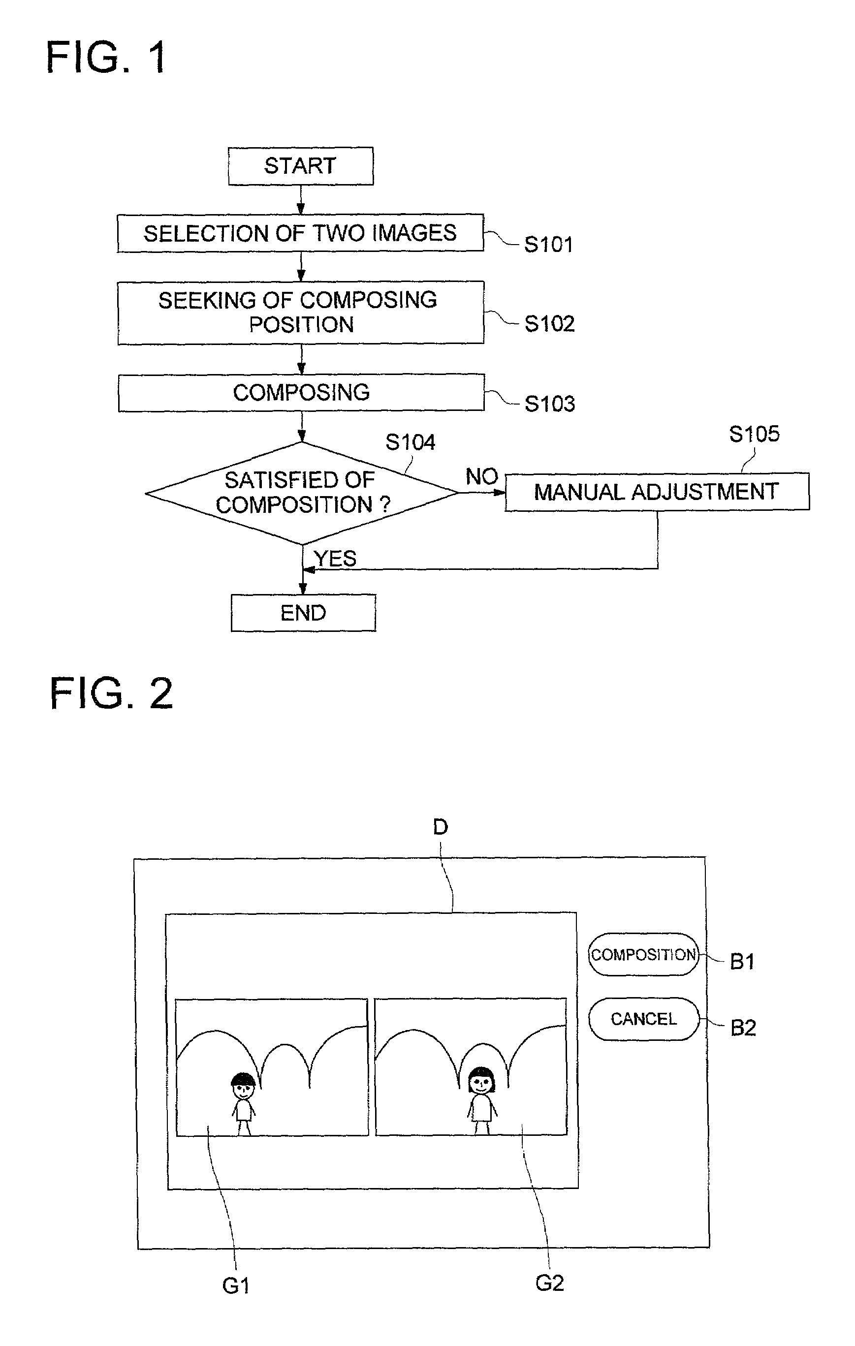 Method of image processing and electronic camera