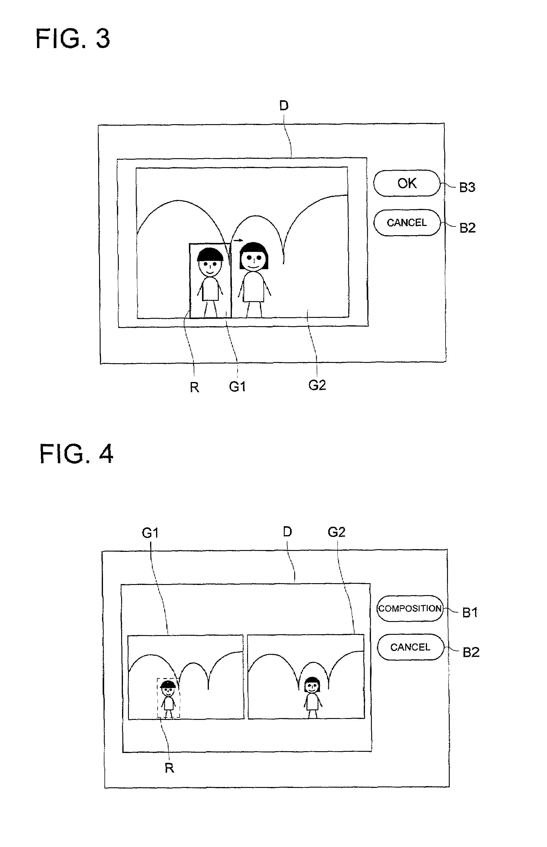 Method of image processing and electronic camera
