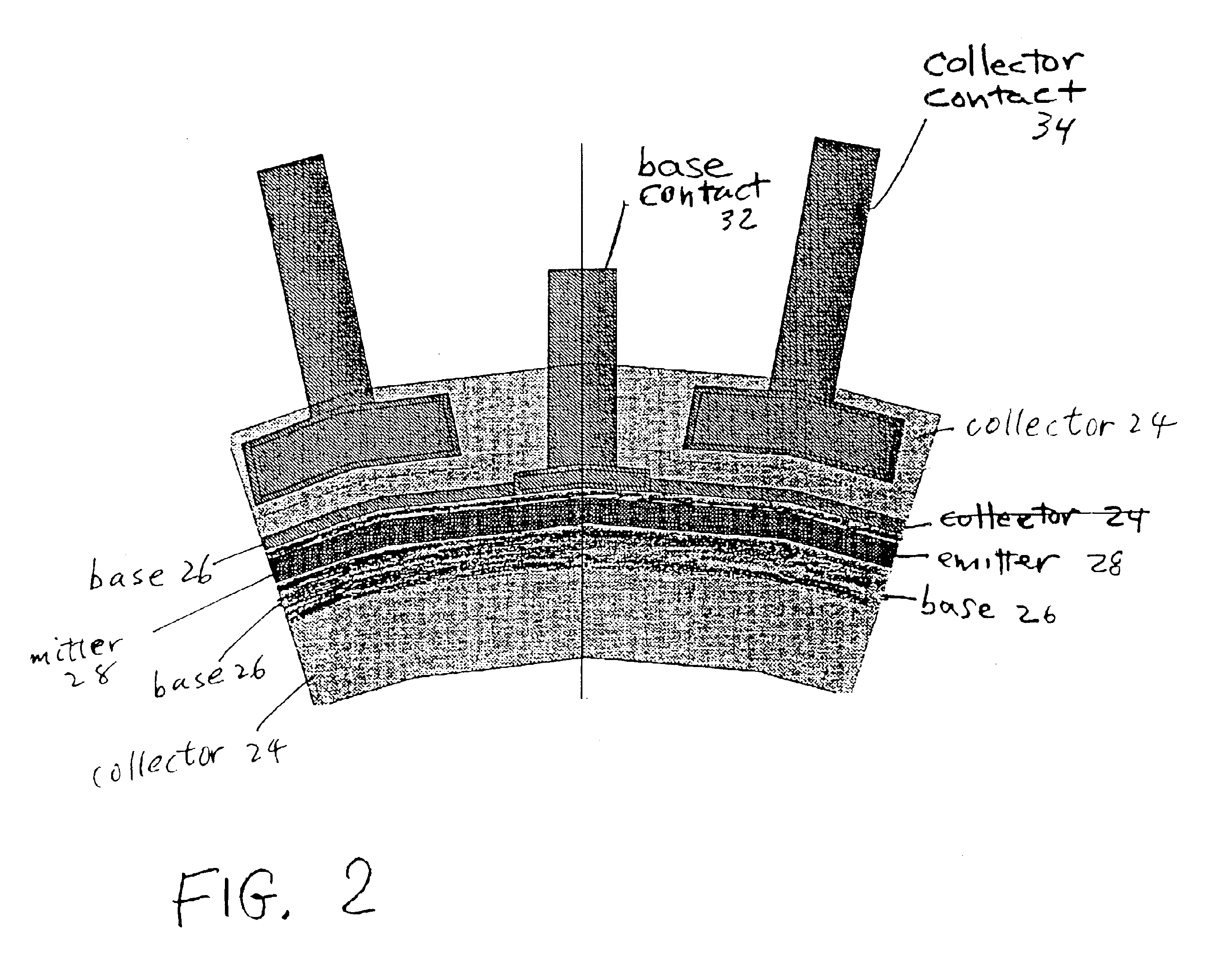 Compact layout for a semiconductor device