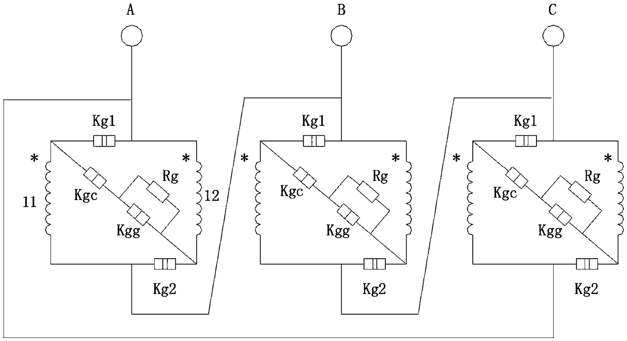 Capacity-regulating transformer