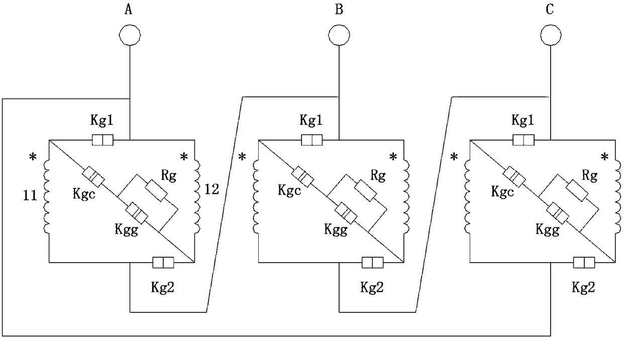 Capacity-regulating transformer