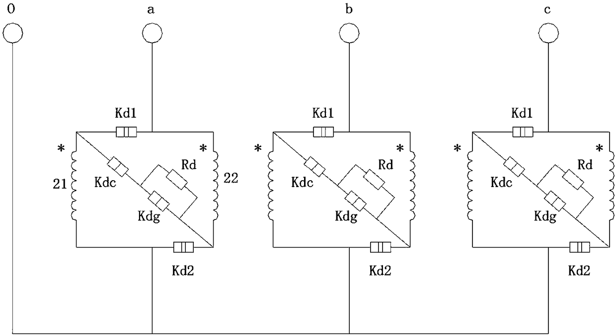 Capacity-regulating transformer