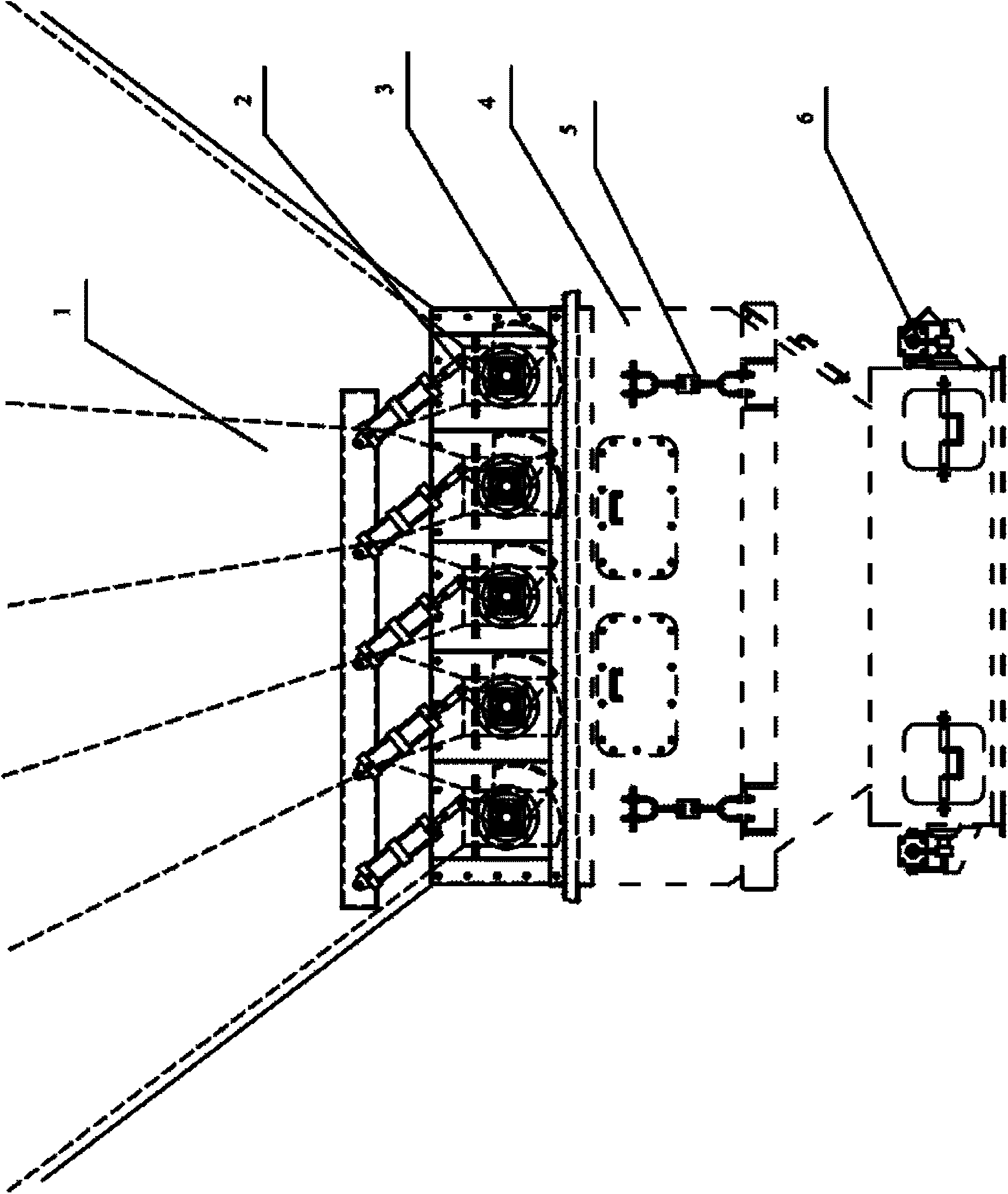 Aggregate weighing system for asphalt mixture