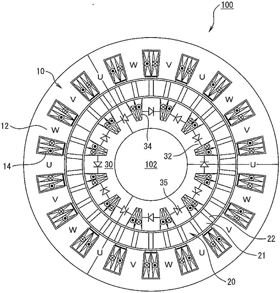 Electrical rotating machines