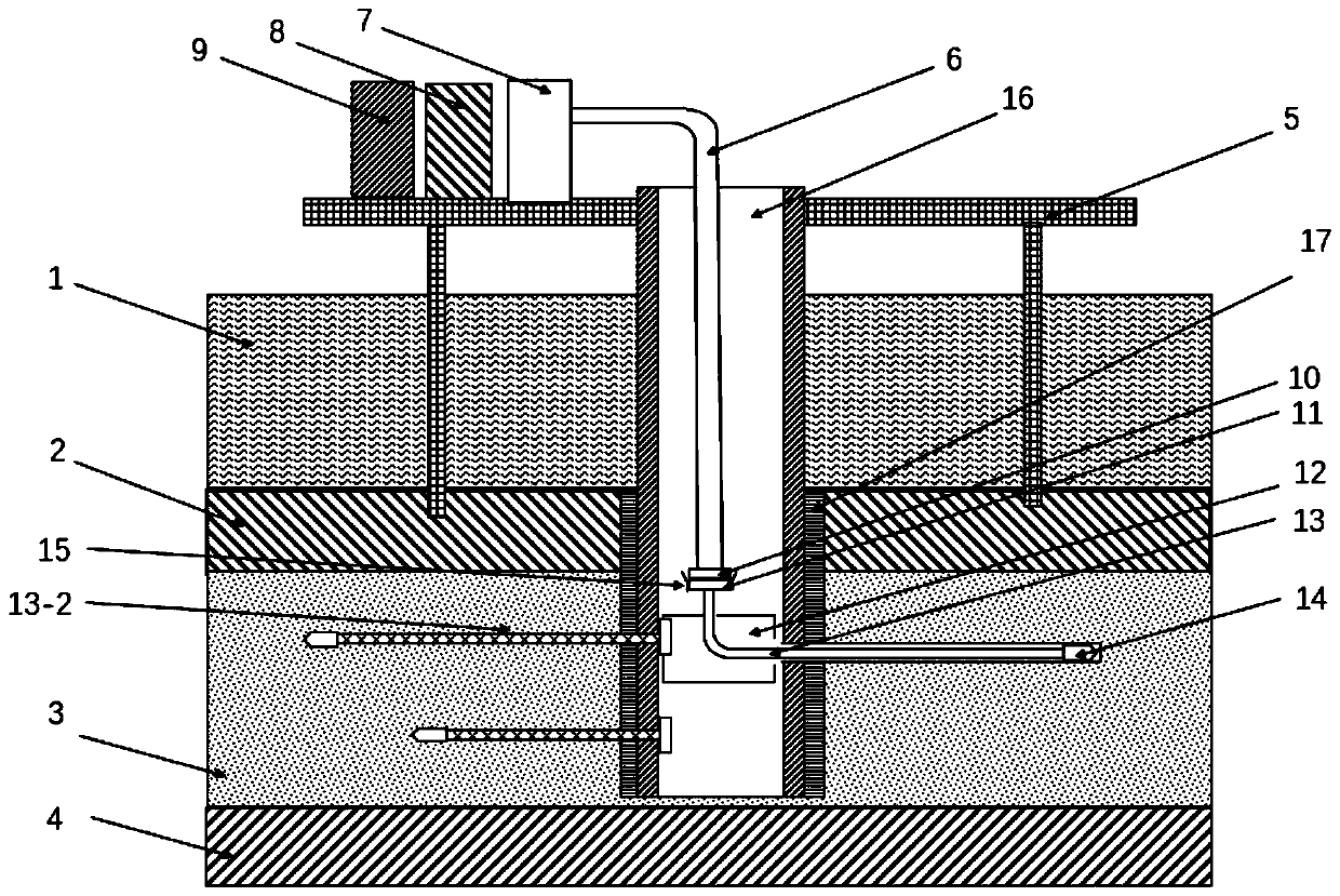 Device and working method for drilling hydrate tiny wellbore and rapidly completing well