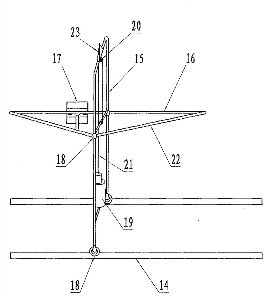 Automatic troweling machine