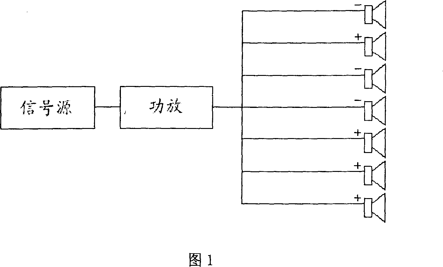 Method and apparatus for setting loudspeaker array utilizing reverse-phase