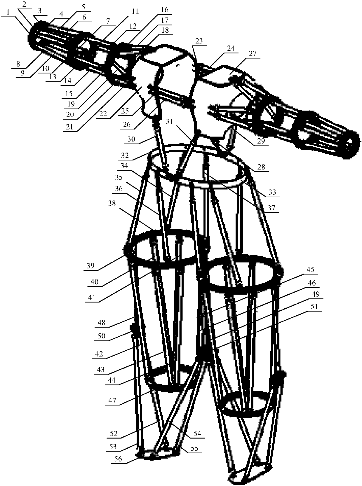 Whole body exoskeleton rehabilitation system based on pneumatic muscles