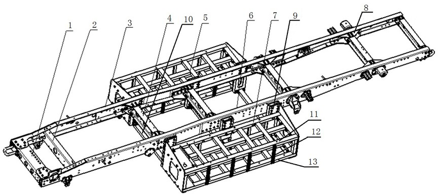 Vehicle frame and electric vehicle