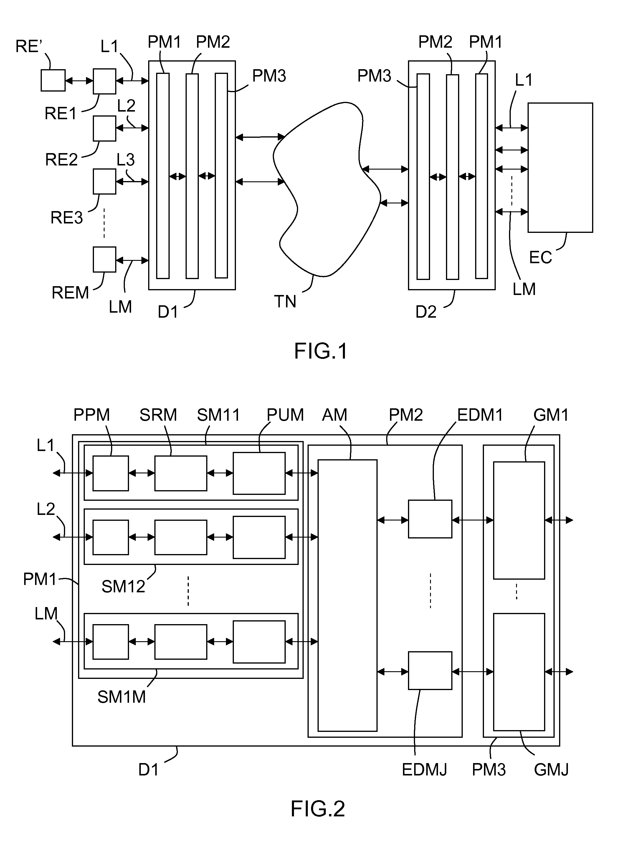 Methods and device for processing digital data frames and transport frames for reduction of transport bandwidth