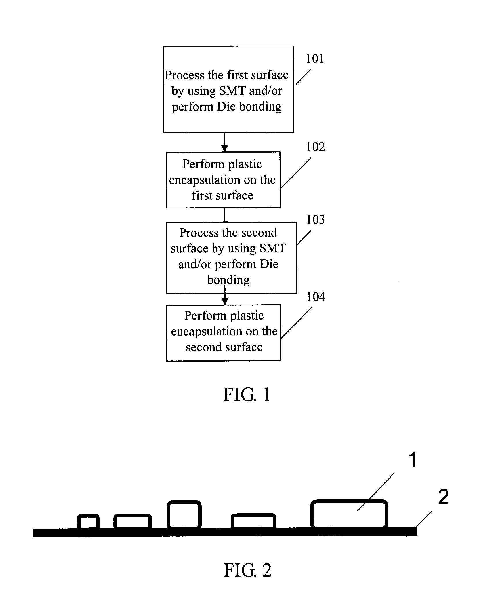 Method for encapsulating semiconductor and structure thereof