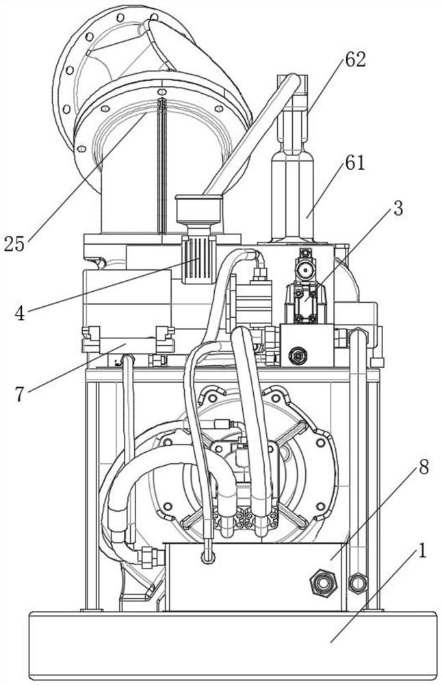 Full-automatic hydraulic vacuum-assisted high-suction-height self-sucking pump
