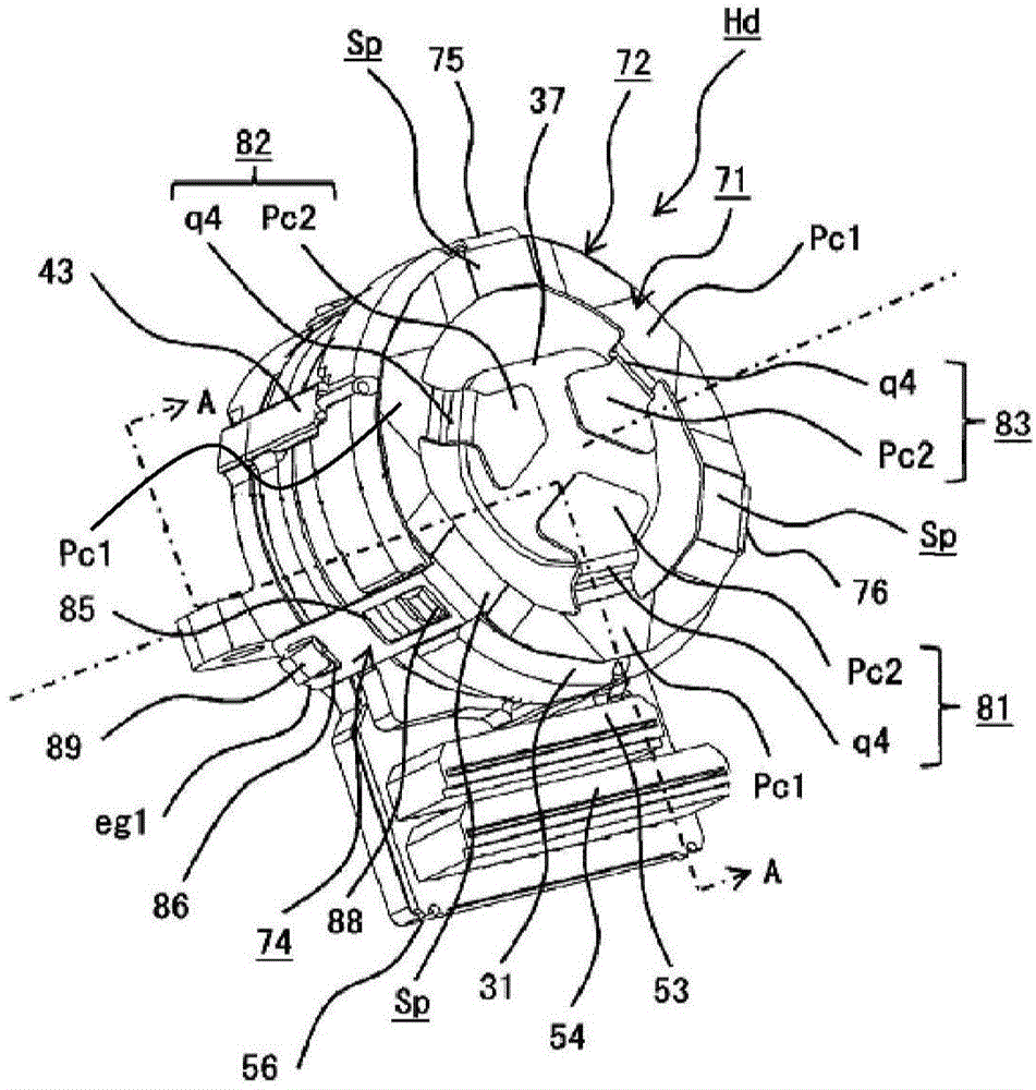 Printing head and image forming device