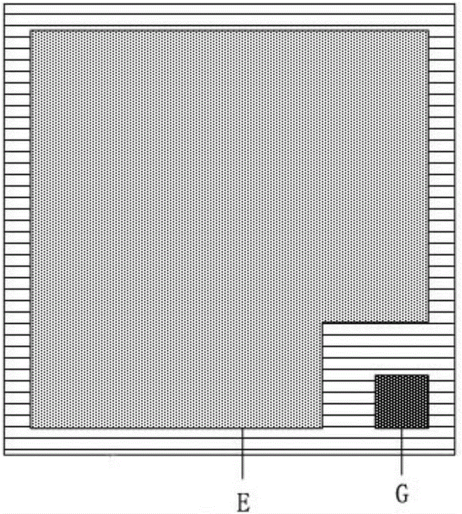 Packaging structure of single-chip bidirectional single IGBT