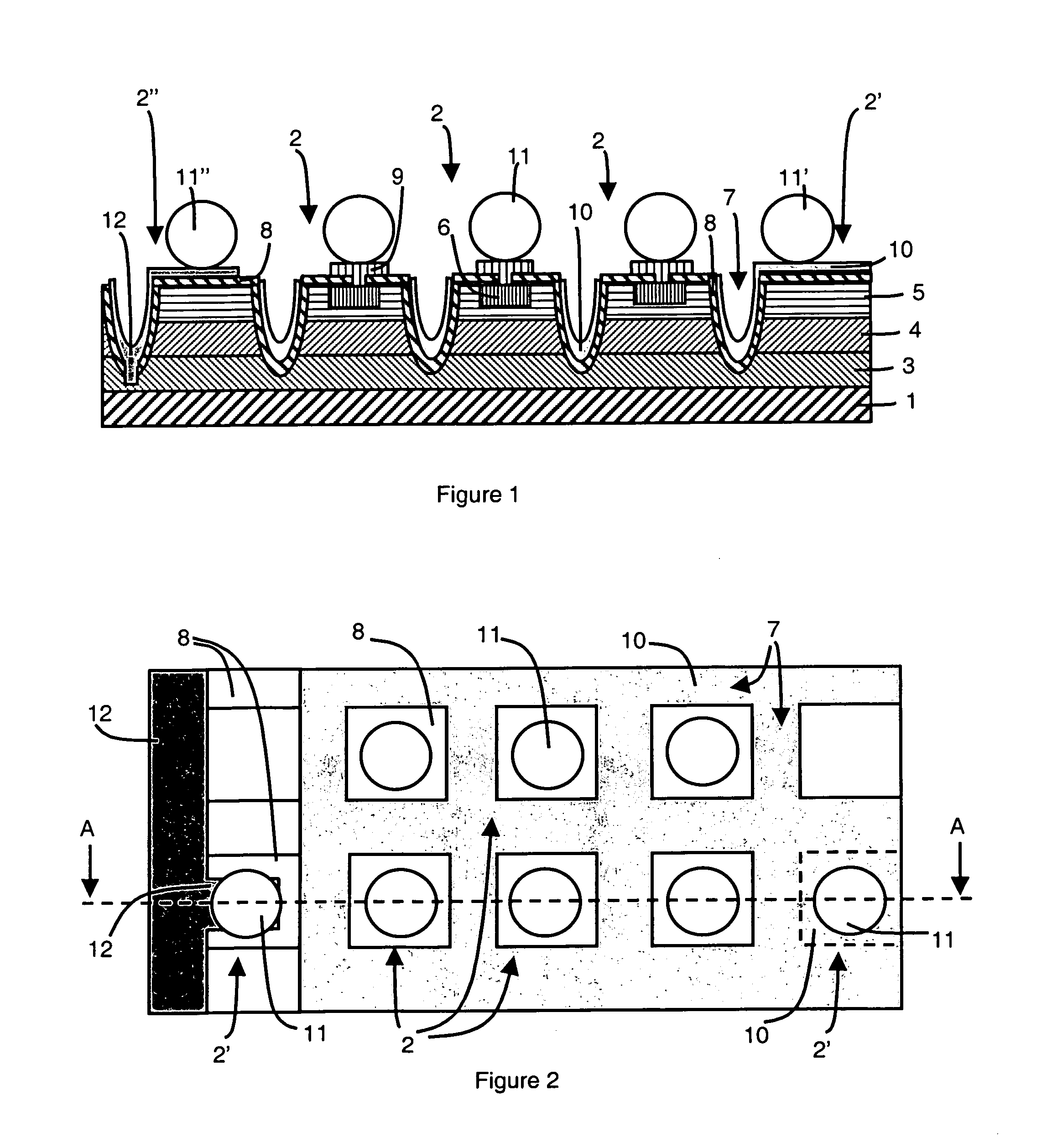 Photovoltaic infrared radiation detector with independent three-dimensional conducting grid