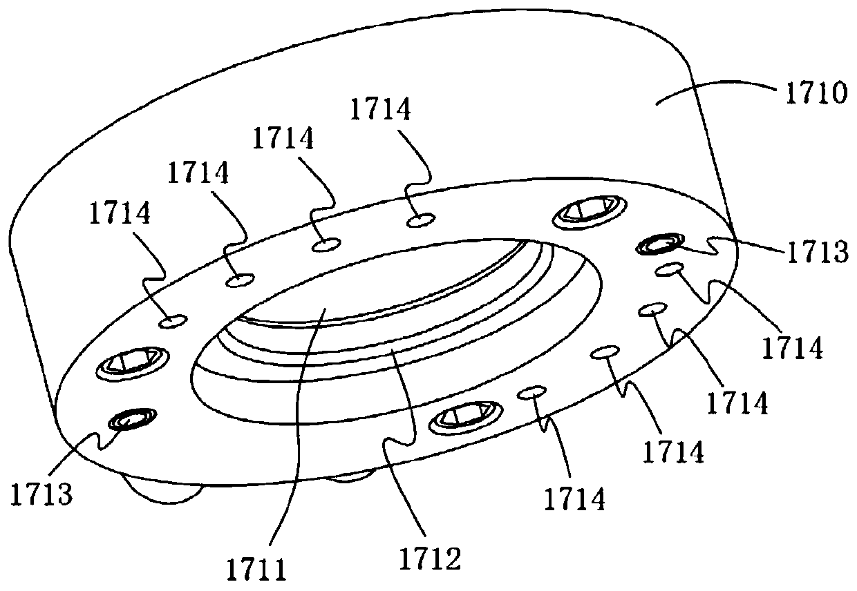 Multi-station flexible hardware machining center and machining method thereof