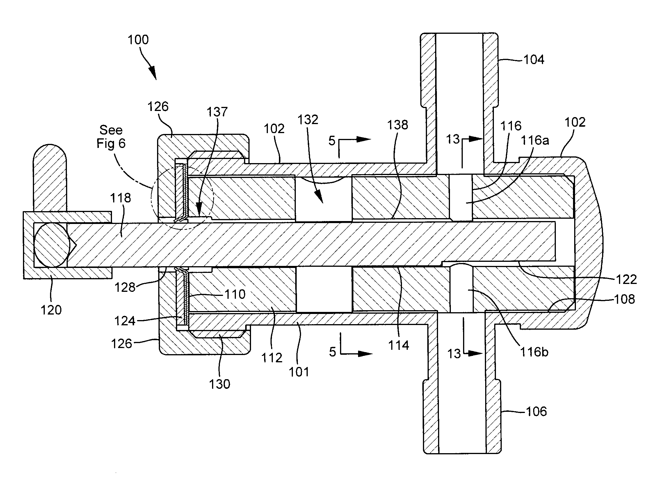Method and apparatus for elimination of gases in pump feed/injection equipment