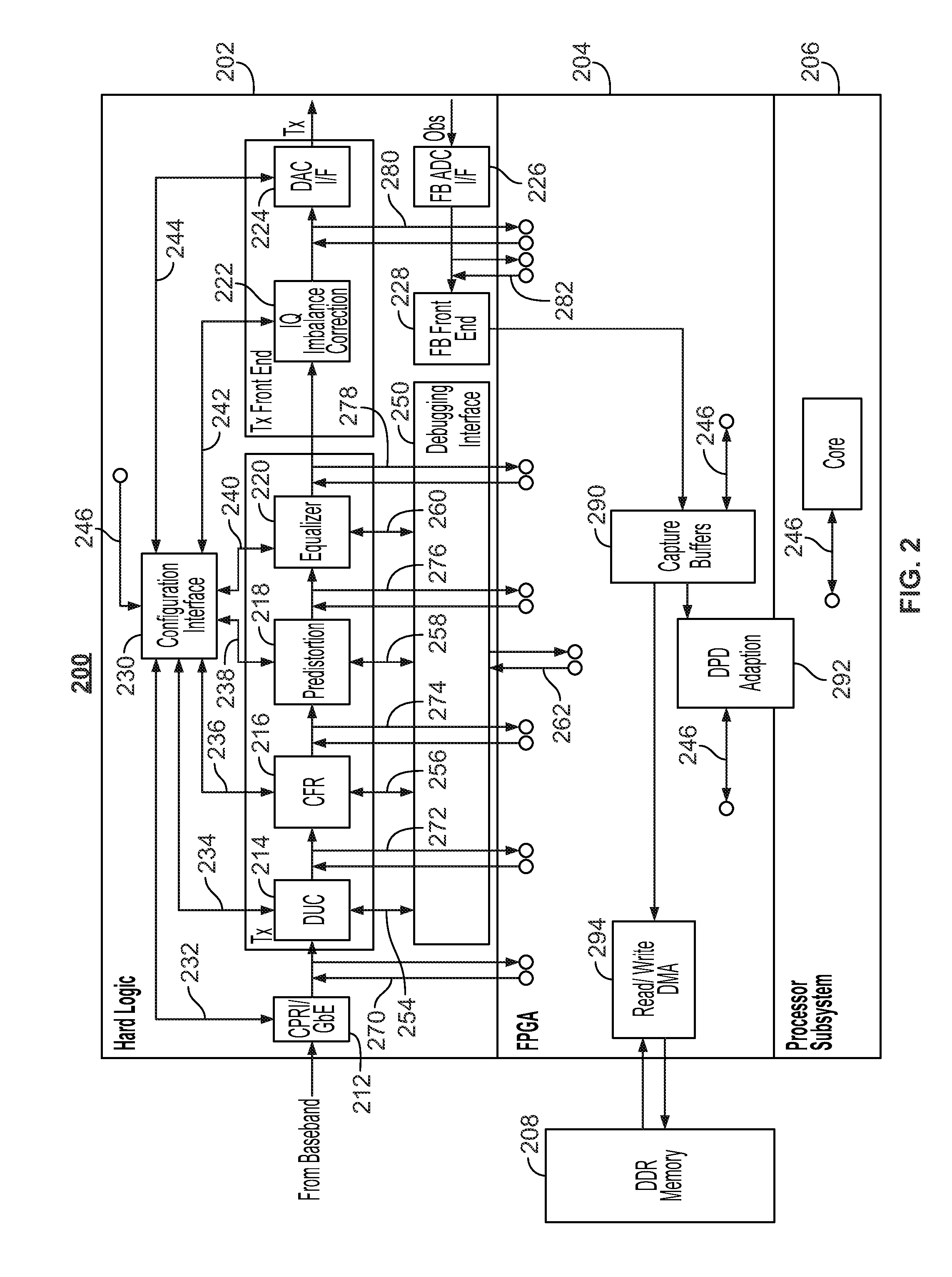 Systems and methods for interfacing between hard logic and soft logic in a hybrid integrated device