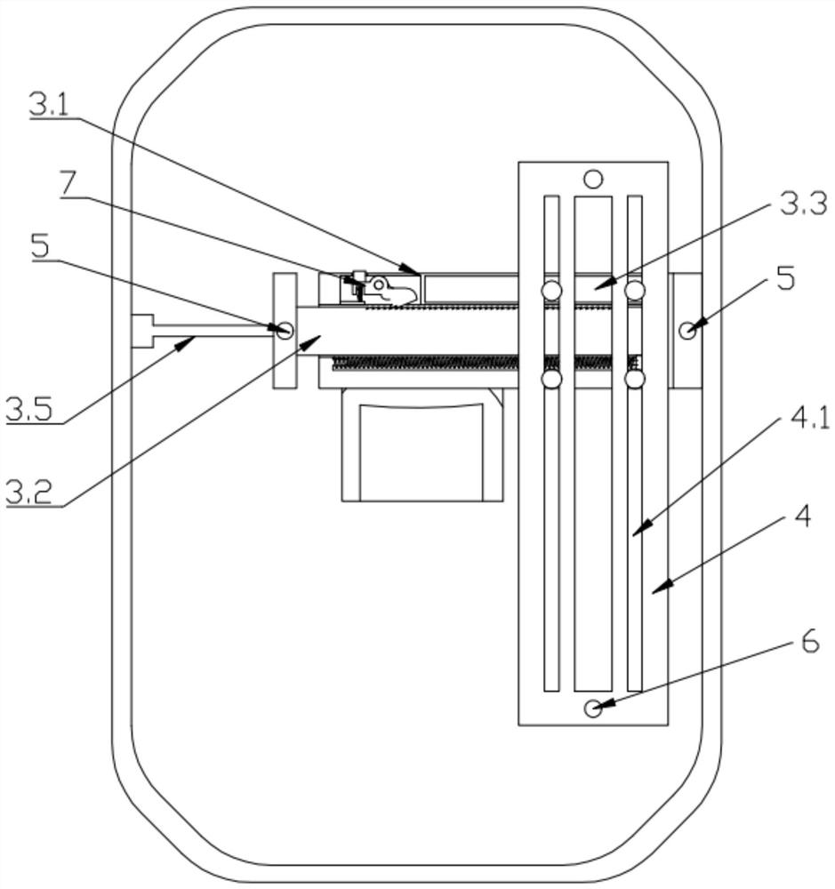 Face recognition equipment mounting bracket applicable to multiple scenes
