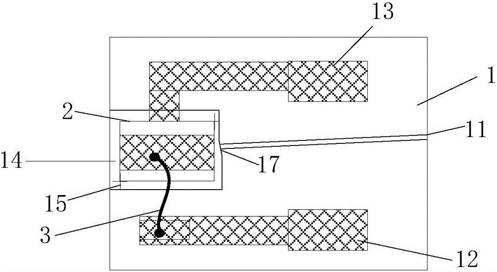Laser structure for grating coupling and packaging method