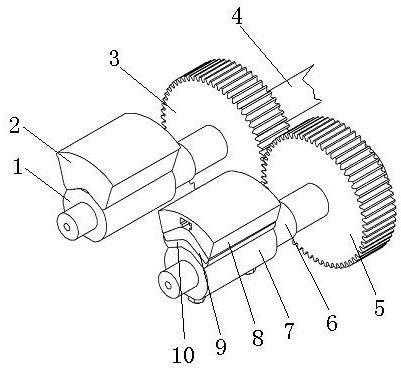 Elastic rolling device