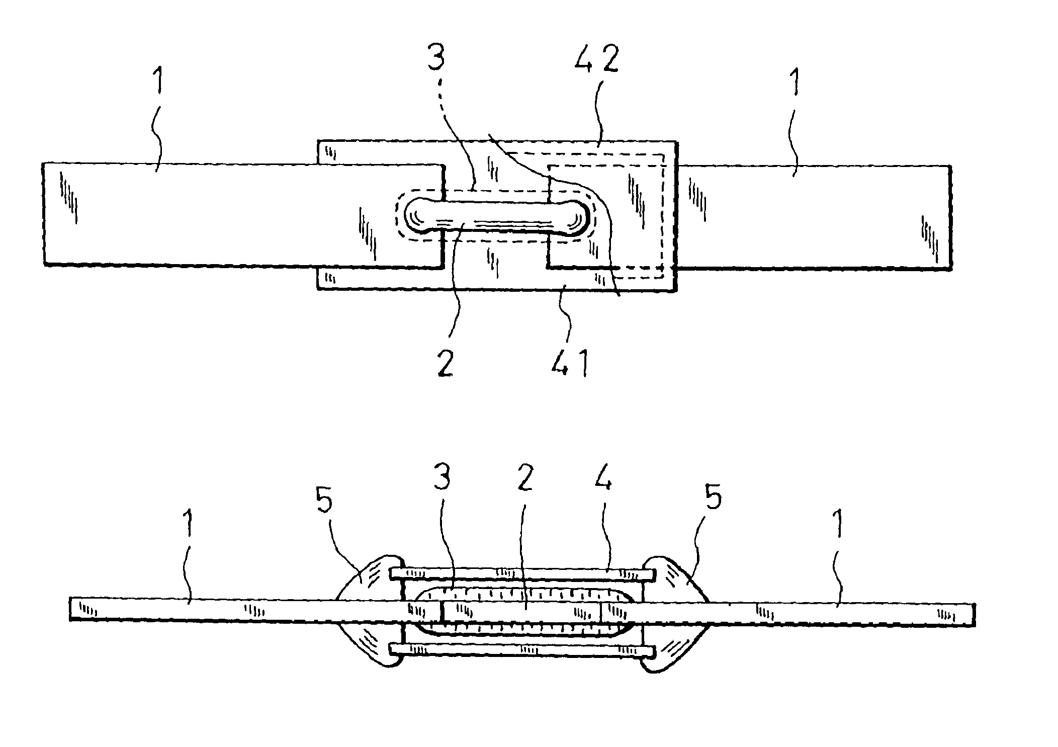 Alloy type thermal fuse and fuse element thereof