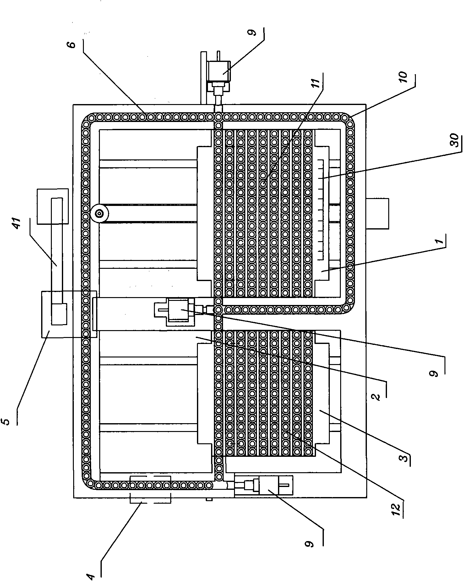 Full-automatic medical inspection and detection system
